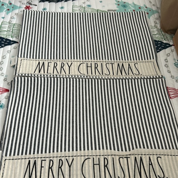 Rae Dunn Christmas placemats - Picture 6 of 6